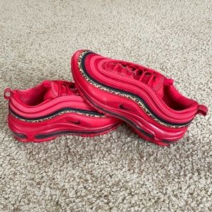 Nike Air Max 97 Leopard University Red Women’s 8